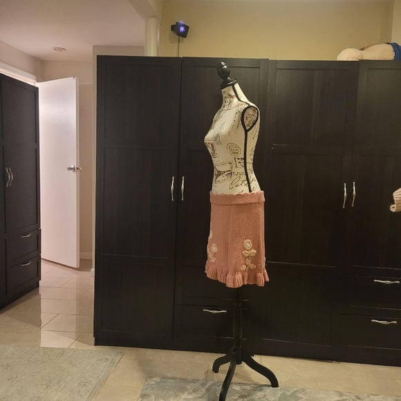 Loveshackfancy Oxford Mini Skirt in Size XL New With Tags Retails $365 - Picture 4 of 9